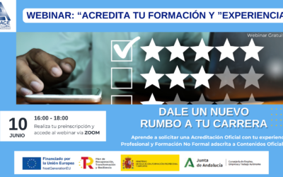 ACREDITA TU FORMACIÓN Y EXPERIENCIA CON NUESTRO WEBINAR GRATUITO